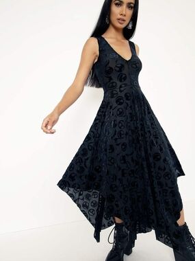 Blackmilk burned velvet Nightmare Before Christmas dress